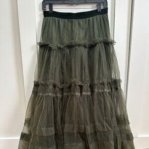 Miss Sixty Maxi Tulle Skirt - S - Lined To Knee - Stunning